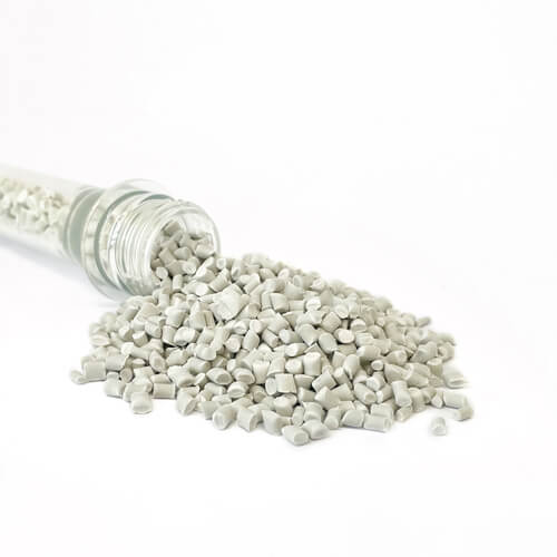 recycled-polypropylene-granules-pp8005 کامپاند پلی پروپیلن سفید بازیافتی PP 8005: کامپاند پ پ کربنات کلسیم - Image 1